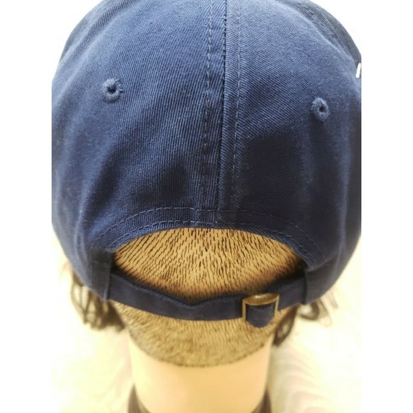 NWT - ESPN Zone Las Vegas Hat NEW Baseball Cap Blue Strapback - Picture 7 of 10